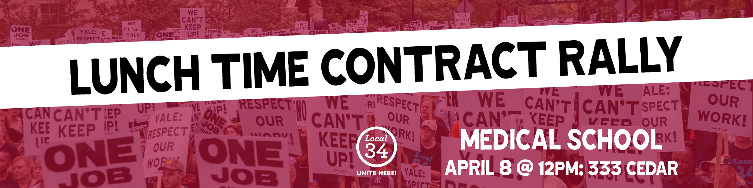 Lunch-Time Flash Rally: Med School event image